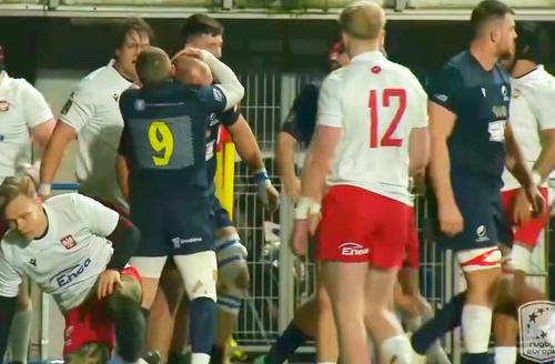 Naționala de rugby a României a învins Polonia, în deplasare, scor 20-8, la debutul în grupa A a Rugby Europe Championship.