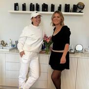 Simona Halep și Valeria Dafinoiu / FOTO: Instagram