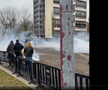 Haos pe străzile din Metz/ foto: captură L'Essentiel