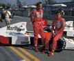 Gerhard Berger și Ayrton Senna în 1990 (foto: Imago)
