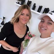 Simona Halep și Valeria Dafinoiu / FOTO: Instagram