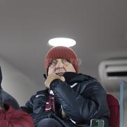 Dan Șucu la pauza meciului dintre Rapid și Unirea Slobozia / Foto: Ionuț Iordache GSP