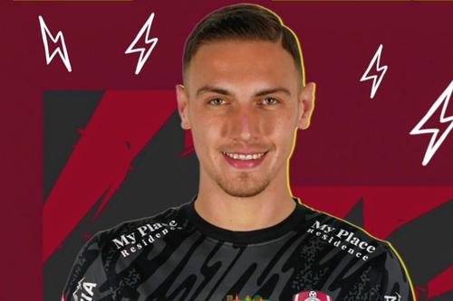 Alexandru Borbei, noul portar al lui CFR Cluj, foto: Facebook @Fotbal Club CFR 1907 Cluj