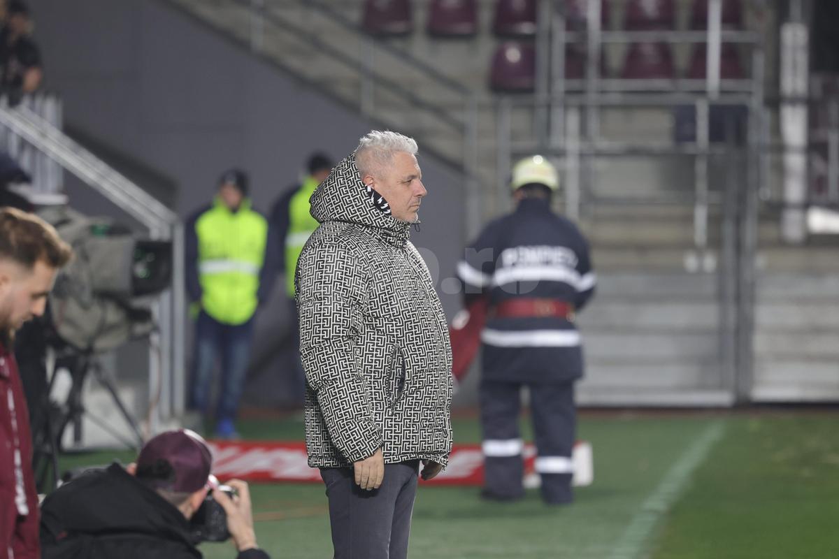 Marius Șumudică s-a ținut de promisiune! Geaca nouă cu care a apărut în Giulești: prețul e uriaș
