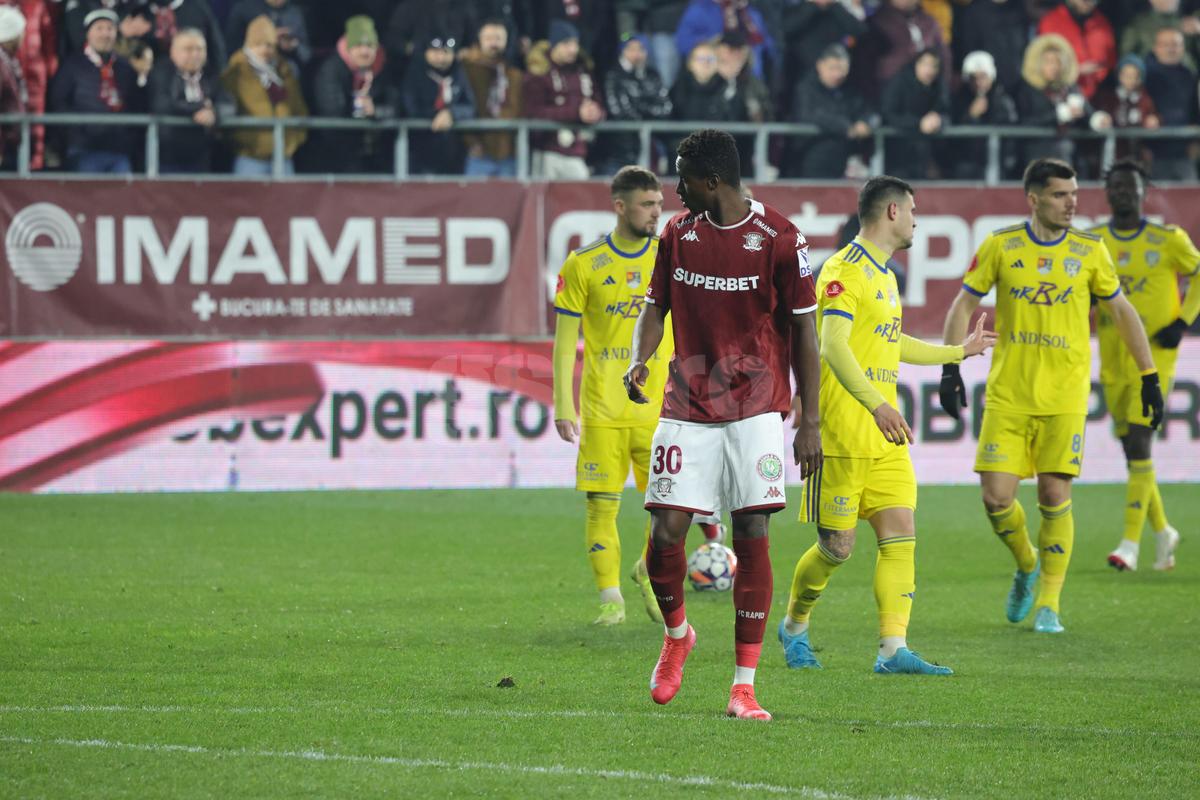 Verdictul lui Marius Șumudică, după debutul lui David Ankeye la Rapid » Primele concluzii despre nigerian