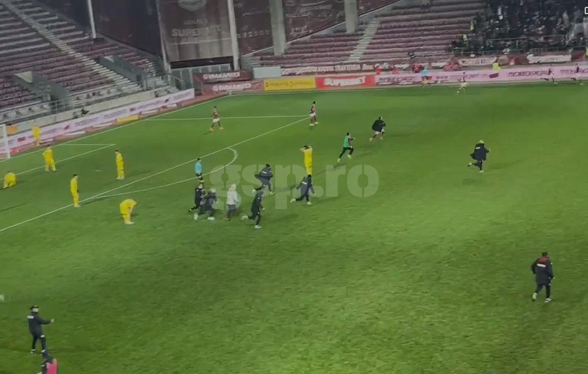 Rapid - Slobozia, gol decisiv în prelungiri: cum a sărbătorit Șumudică