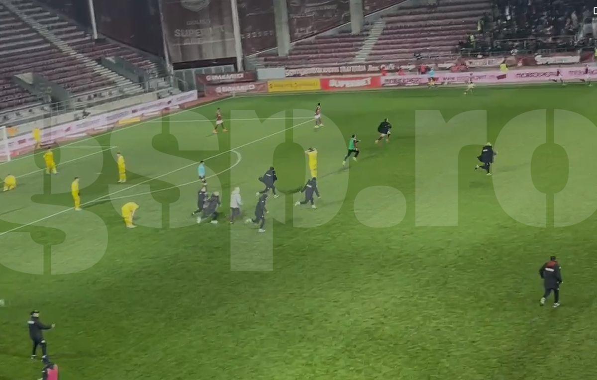 Rapid - Slobozia, gol decisiv în prelungiri: cum a sărbătorit Șumudică