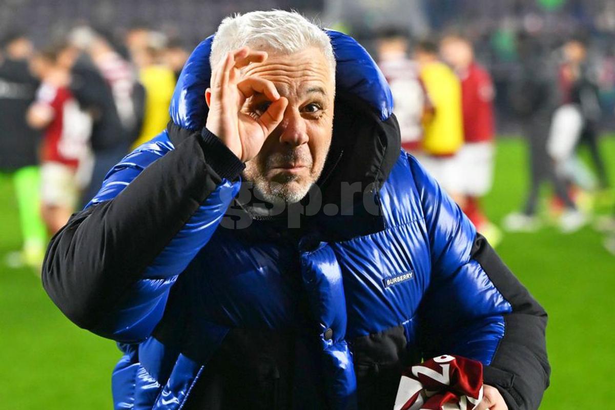 Gestul lui Marius Șumudică, imediat după golul primit de Rapid cu Unirea Slobozia