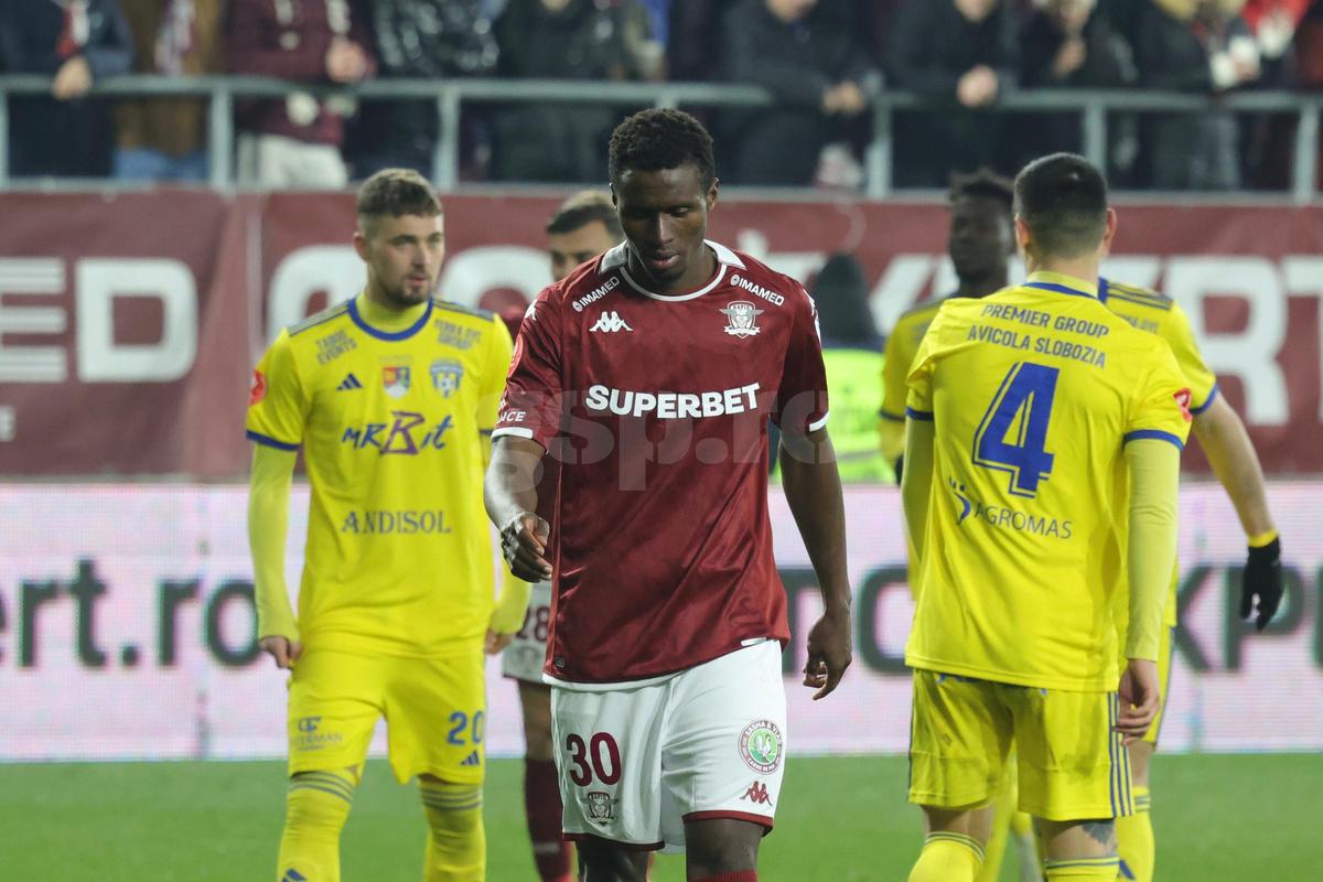 Ankeye la debutul la Rapid / Foto: Ionuț Iordache GSP