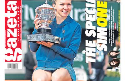 Cariera Simonei Halep în zece prime pagini din Gazeta Sporturilor