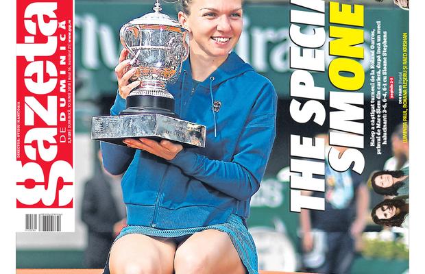 Cariera Simonei Halep în zece prime pagini din Gazeta Sporturilor
