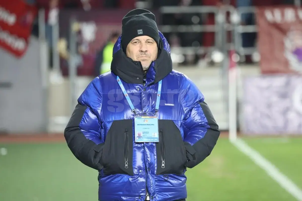 Gestul lui Marius Șumudică, imediat după golul primit de Rapid cu Unirea Slobozia