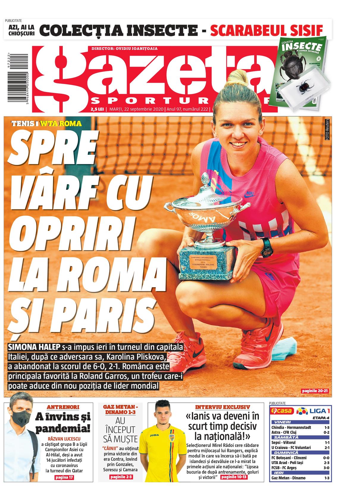 „Simo...” » Hagi a oftat în momentul în care a fost întrebat de retragerea lui Halep! Ce a urmat