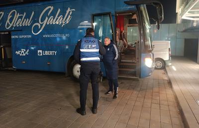 Moment halucinant înainte de Dinamo - Oțelul » Gălățenii, puși să parcheze la un kilometru distanță
