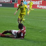 David Ankeye la debutul pentru Rapid / Foto: Ionuț Iordache GSP