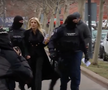 Laura Vicol, reținută de DIICOT în scandalul Nordis / FOTO: Captură TV