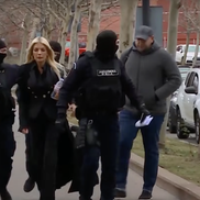 Laura Vicol, reținută de DIICOT în scandalul Nordis / FOTO: Captură TV