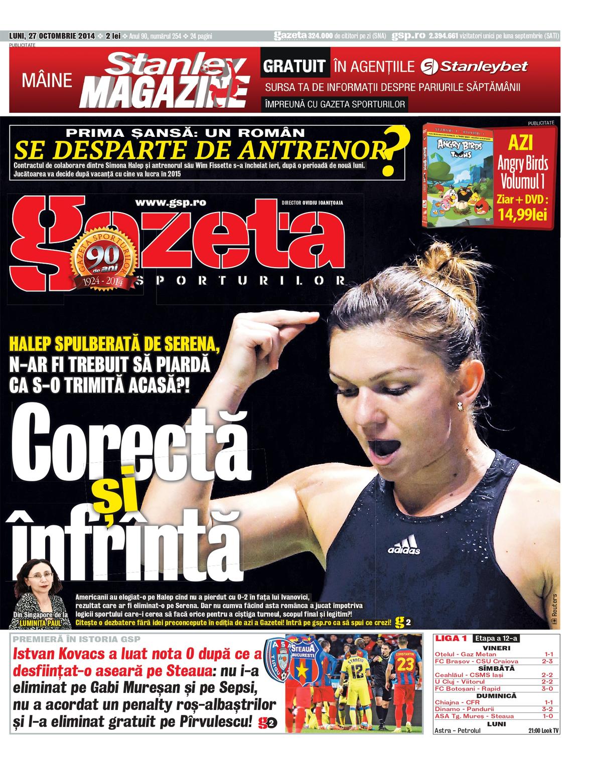 Un SINGUR răspuns aștepta Simona Halep pentru a NU se retrage » Stere Halep: „Nu au luat nimic în considerație, Simona voia, dar nu s-a putut...”