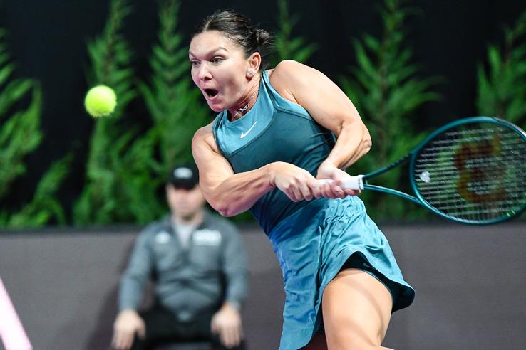 Simona Halep - Lucia Bronzetti / FOTO: Imago