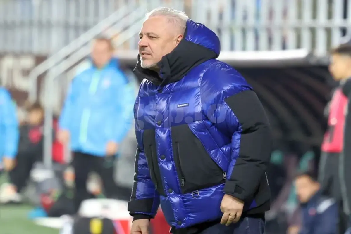 Gestul lui Marius Șumudică, imediat după golul primit de Rapid cu Unirea Slobozia
