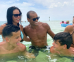 Rivaldo și-a adus și cei doi băieți mai mici la Farul!