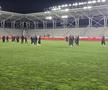 Imagini dinainte de Dinamo - Oțelul: probleme cu autocarul oaspeților