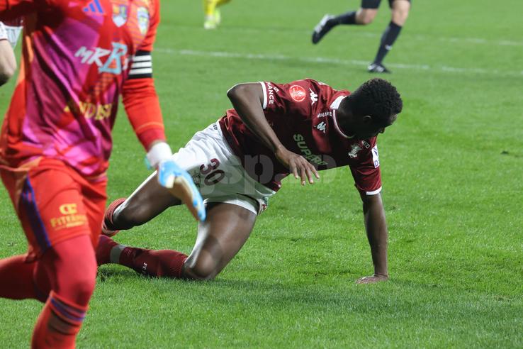 David Ankeye la debutul pentru Rapid / Foto: Ionuț Iordache GSP