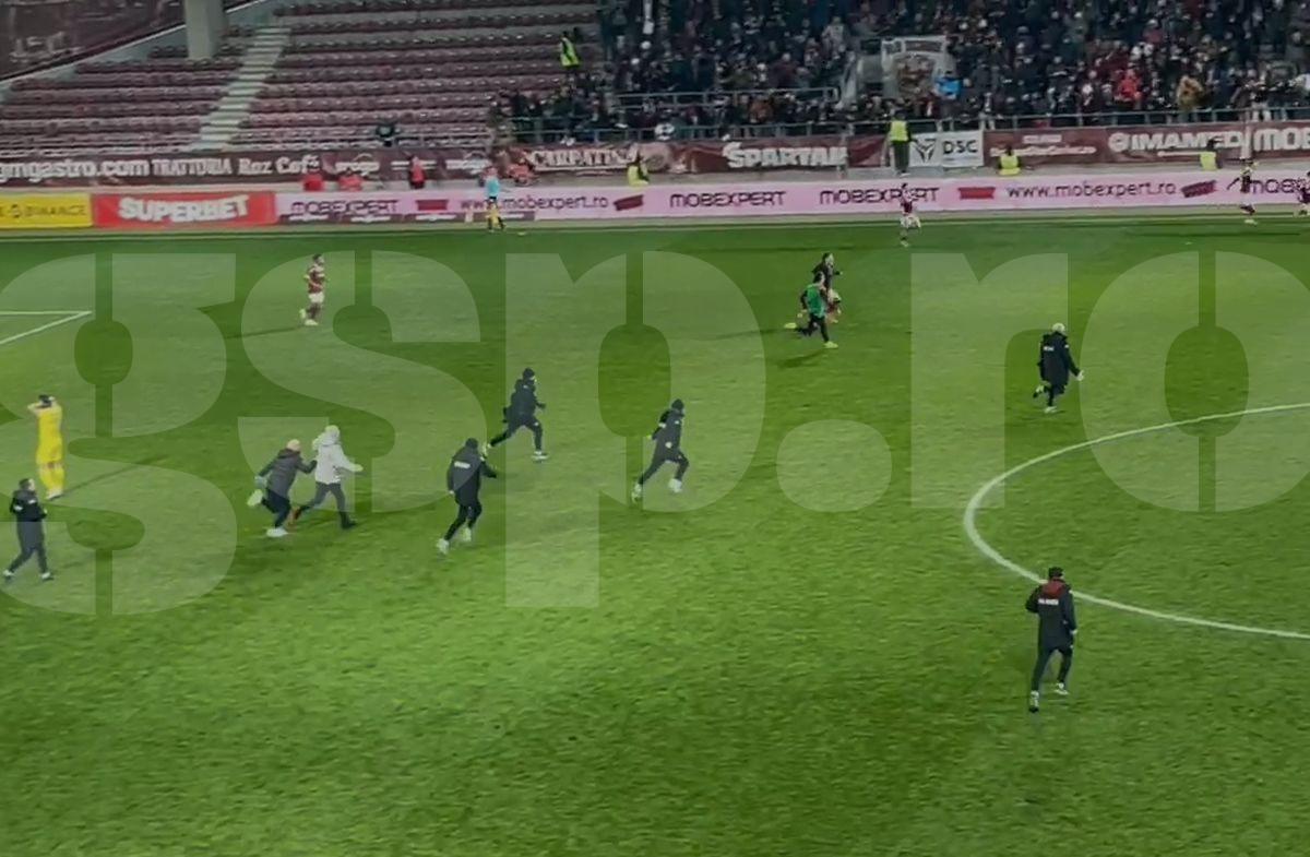 Rapid - Slobozia, gol decisiv în prelungiri: cum a sărbătorit Șumudică