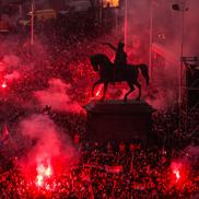 Primirea handbaliștilor croați, vicecampioni mondiali, foto: Imago Images