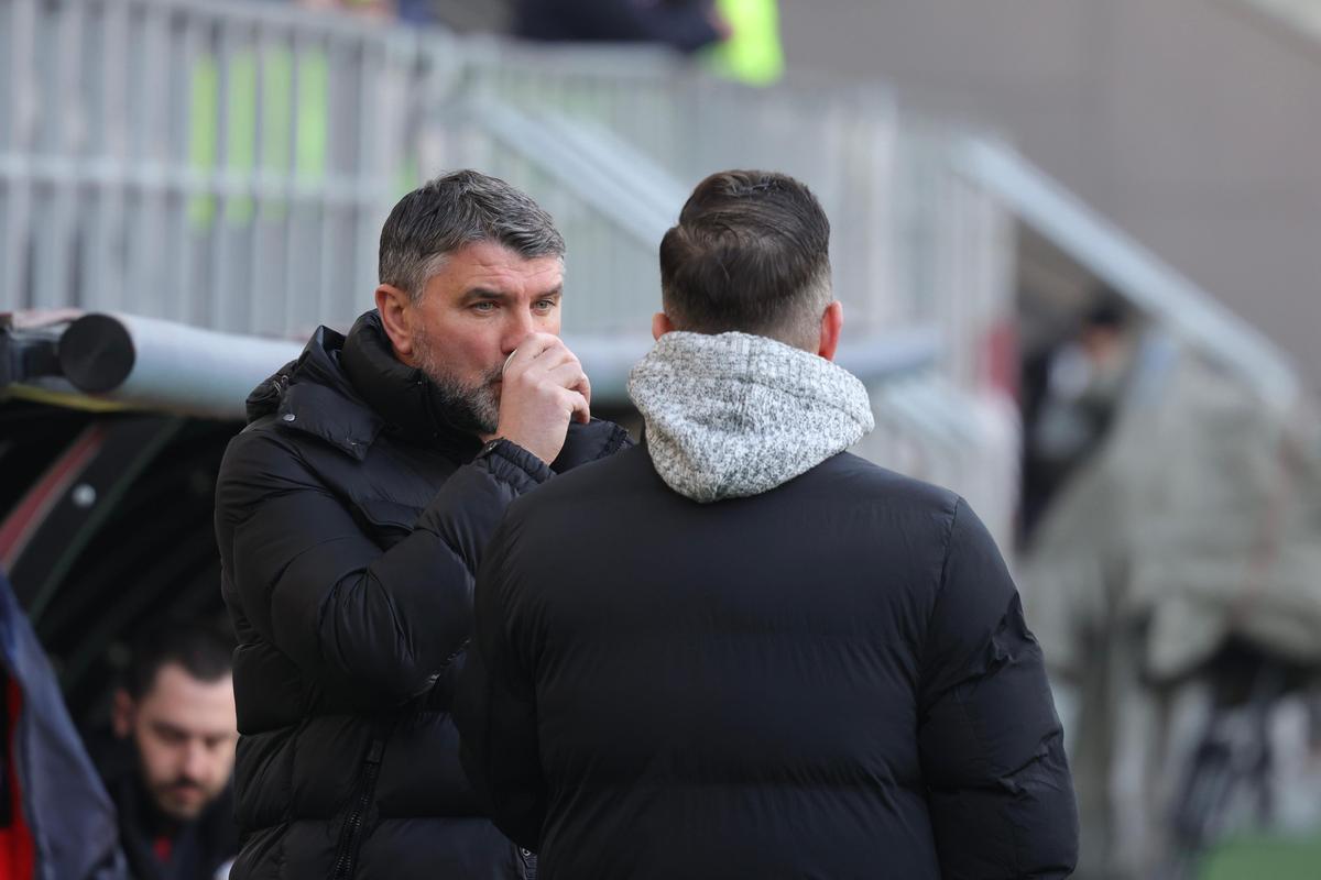 Rapid - Unirea Slobozia, imagini înainte de meci