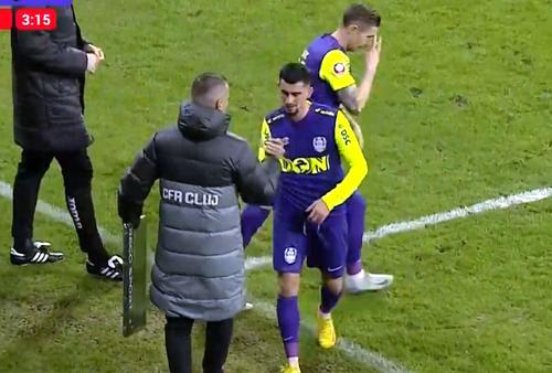 Ciprian Deac a prins doar 100 de secunde în UTA - CFR Cluj