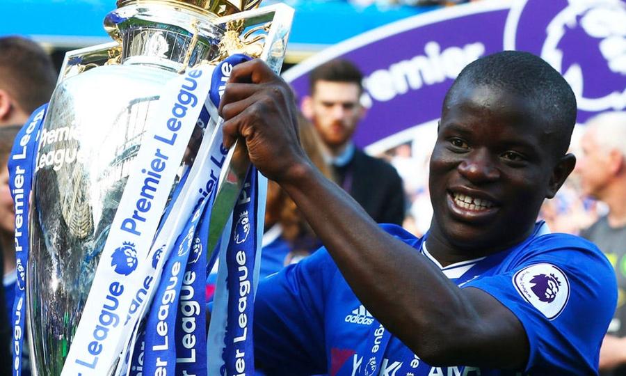 Kante în 2016, campion în Premier League cu Leicester Revenire de senzație în Europa » N’Golo Kante a fost prezentat la noua echipă