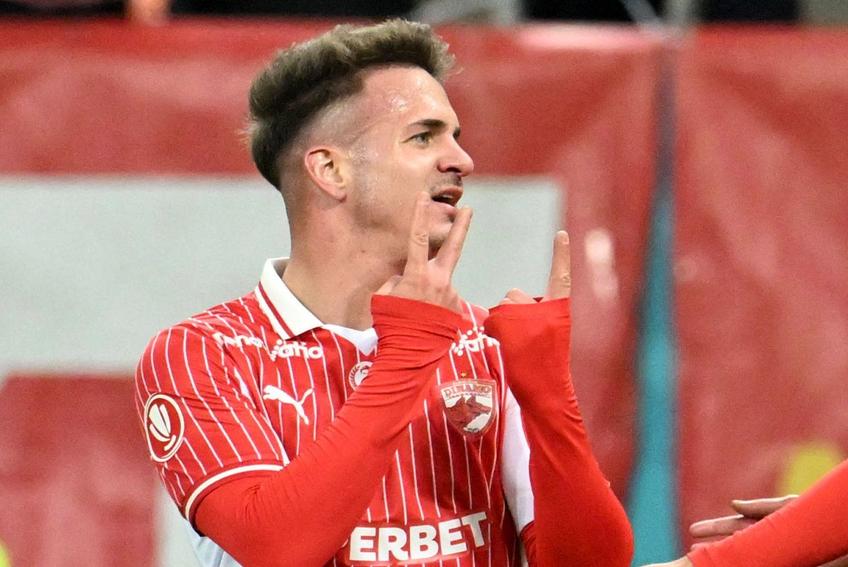 Alex Pop, eroul lui Dinamo la Ovidiu. Foto: Imago Images