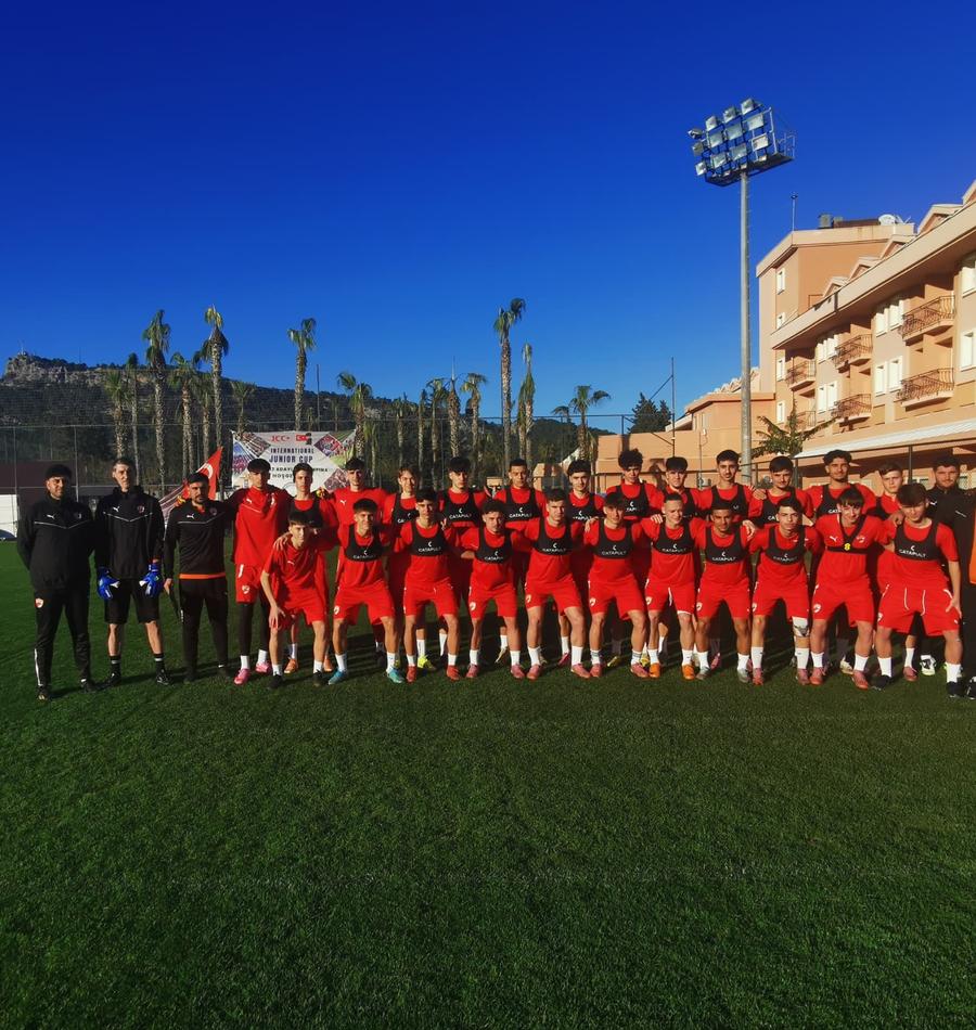 Dinamo II, cantonament în Antalya // foto: Facebook „Retrogradat” la echipa secundă a lui Dinamo