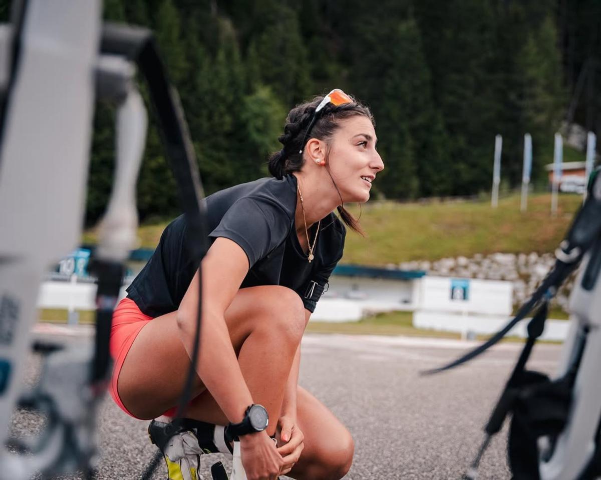 Biatlonista italiană Rebecca Passler. Foto: Instagram