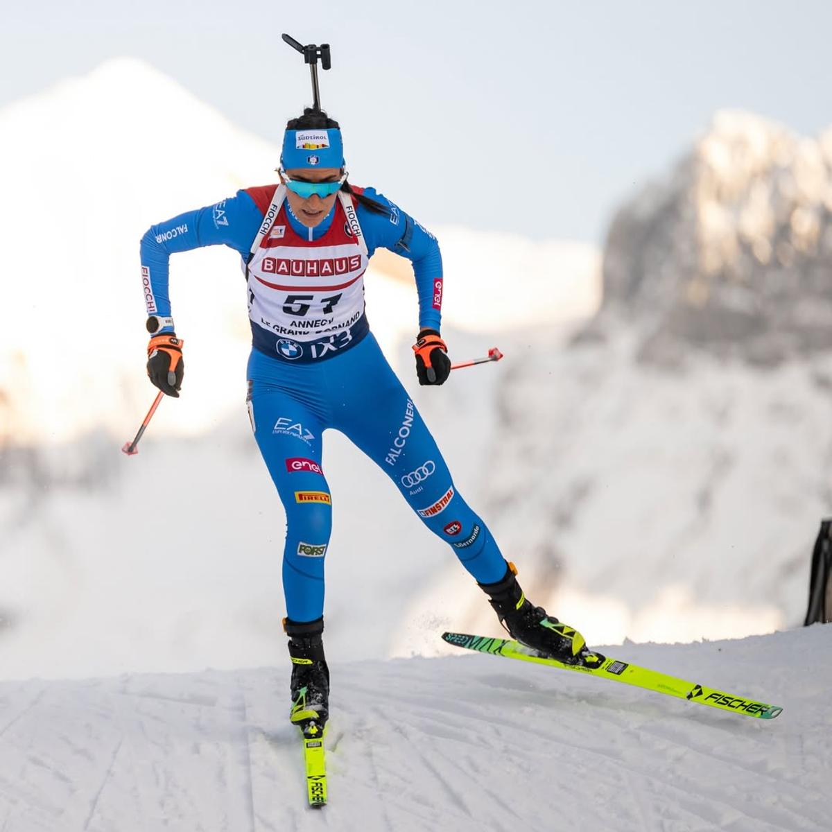 Biatlonista italiană Rebecca Passler. Foto: Instagram