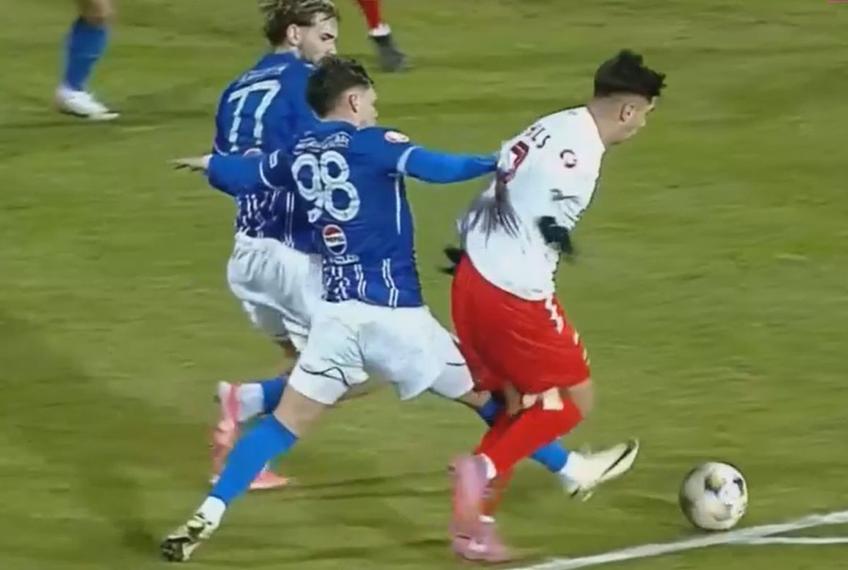 Alexandru Musi a cerut penalty la contactul cu Maftei
