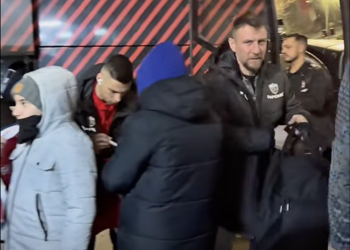 Farul - Dinamo, imagini înainte de meci