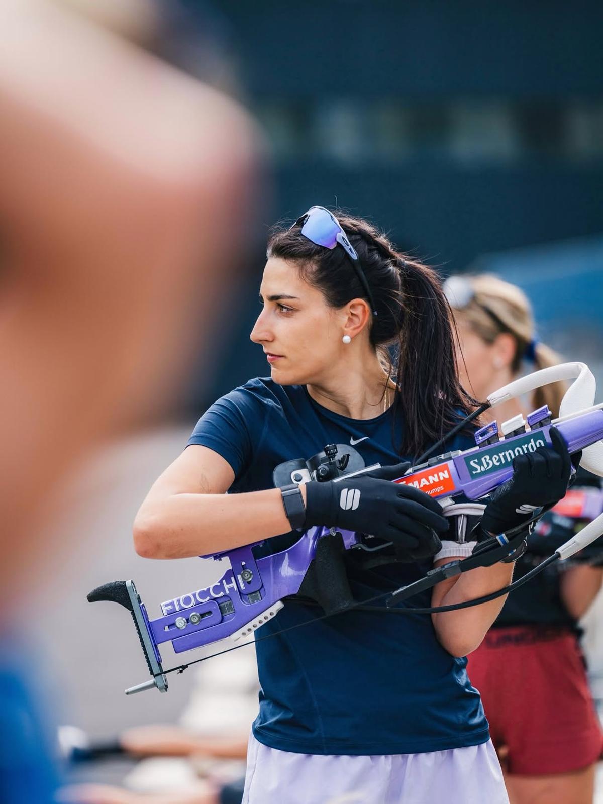 Biatlonista italiană Rebecca Passler. Foto: Instagram