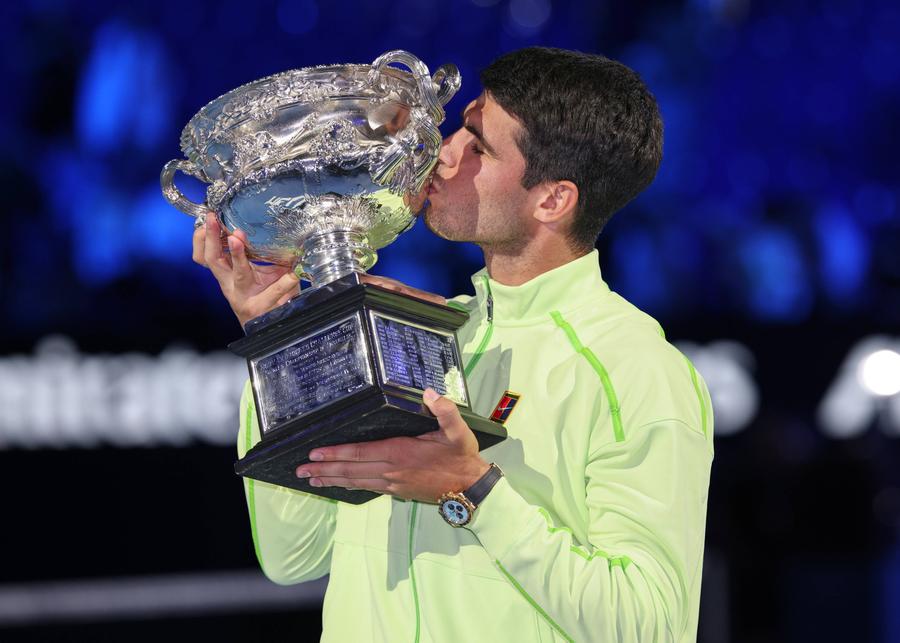 Carlos Alcaraz, câștigător la Australian Open 2026 / Imago Images Jucătorii de top refuză dialogul cu reprezentanții turneelor de Grand Slam privind premiile obținute