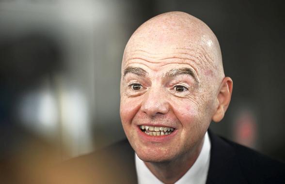 Gluma lui Gianni Infantino ne dă speranțe pentru viitoarele Mondiale: „Cu 64 de echipe naționale, poate s-ar califica. Ori 228!”