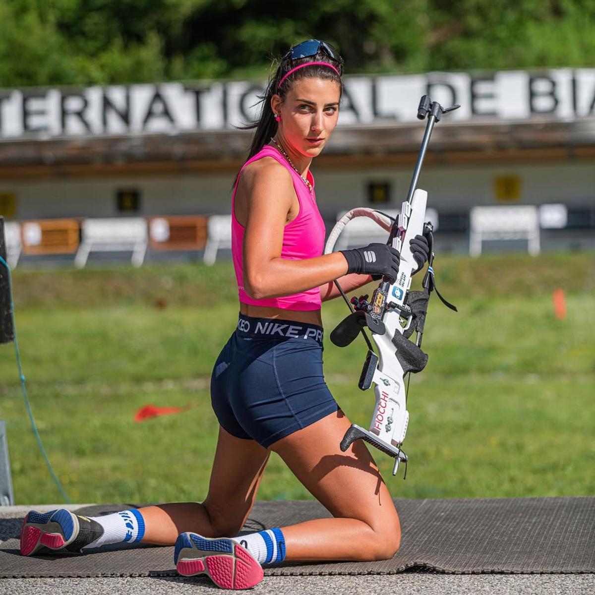 Biatlonista italiană Rebecca Passler. Foto: Instagram