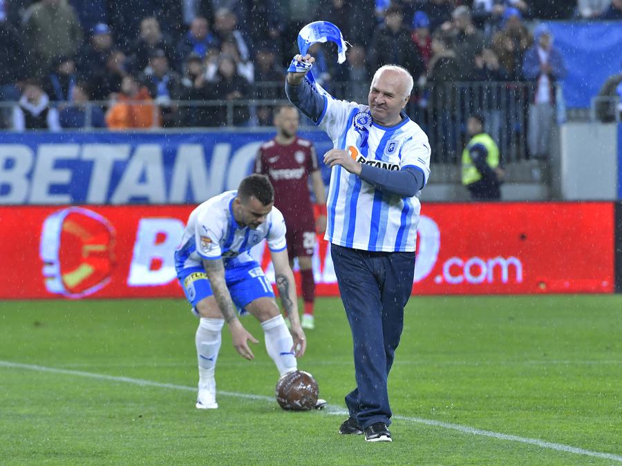 Dumitru Marcu, pe Ion Oblemenco // Foto: Imago Ultimul interviu al lui Dumitru Marcu a fost pentru Gazeta chiar de pe patul de spital: „Craiova trebuie să ia modelul Athletic Bilbao!”
