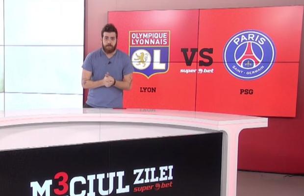 Meciul zilei. Trei cote pe care nu trebuie să le ratezi pentru Lyon - PSG » Urmărește emisiunea AICI