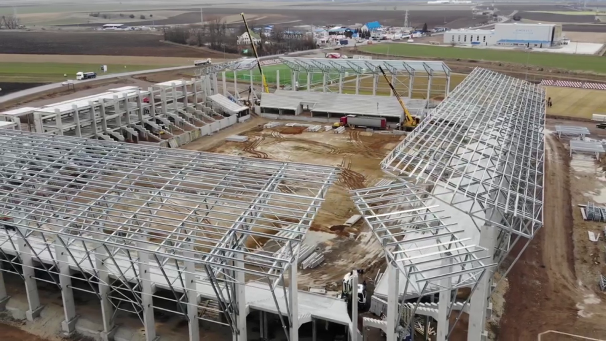 FOTO Sepsi Arena e 60% gata! Ultimele detalii oferite de oficialii clubului
