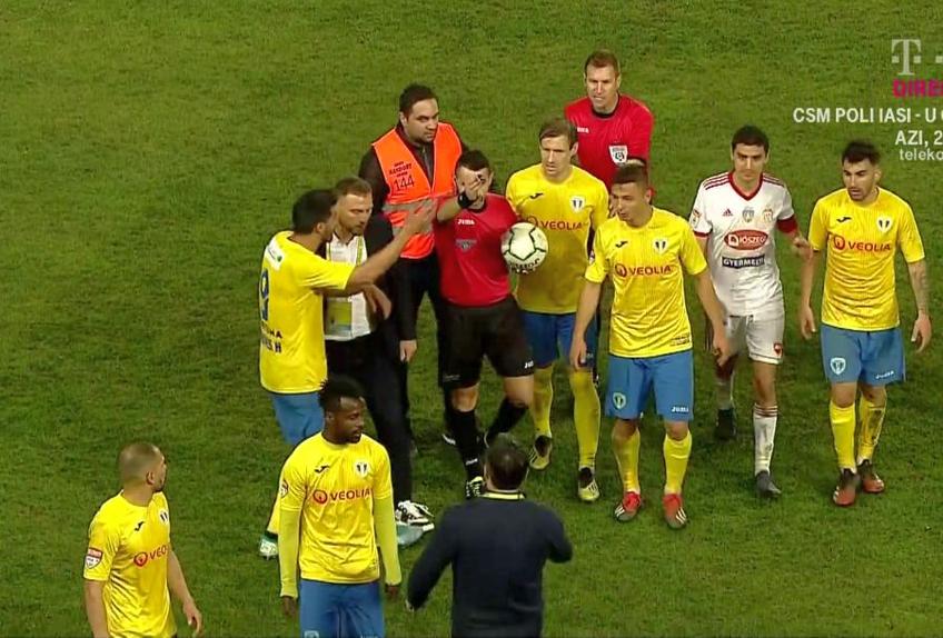 FOTO: Captură @TV Telekom Sport