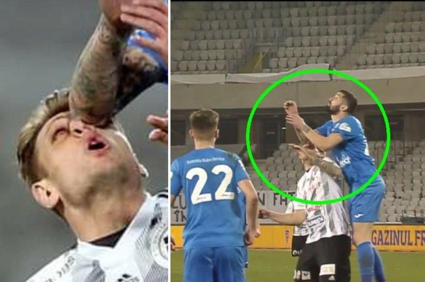 Momentul în care U Cluj nu a primit penalty cu Viitorul Pandurii Tg. Jiu