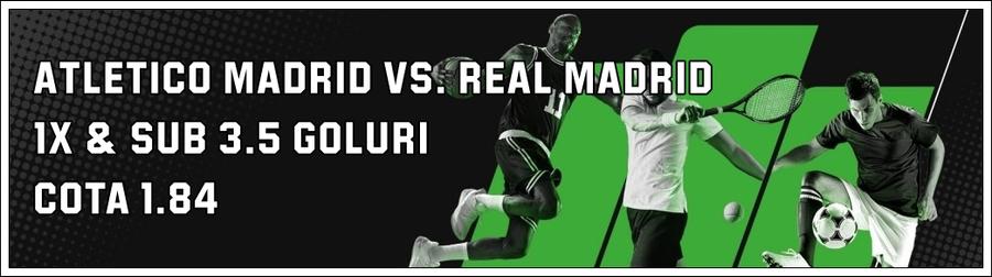 Der Klassiker, Atletico Madrid vs. Real Madrid și Manchester City vs. Manchester United se joacă pe 6-7 martie