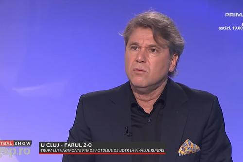 Florin Răducioiu/ foto: captură Fotbal Show