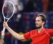 Novak Djokovic, învins de Daniil Medvedev la Dubai